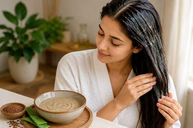 Nourish Your Hair with a Flaxseed Hair Mask