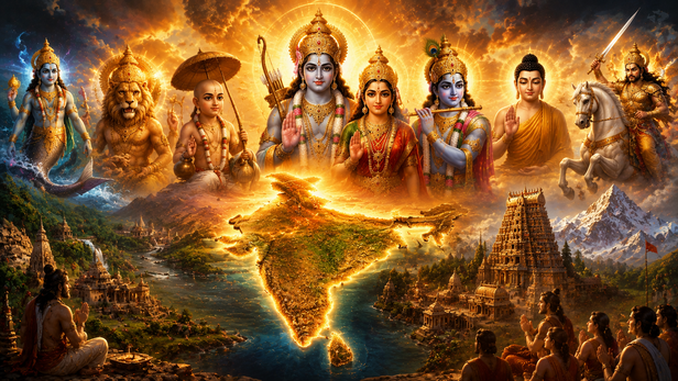 Hindu Gods Take Birth in Bharat