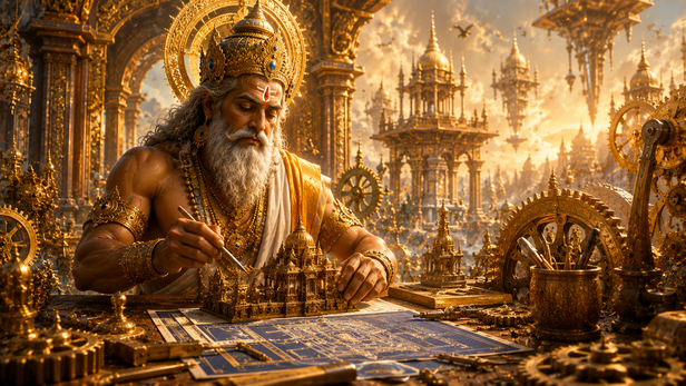Lord Vishwakarma Build Lank