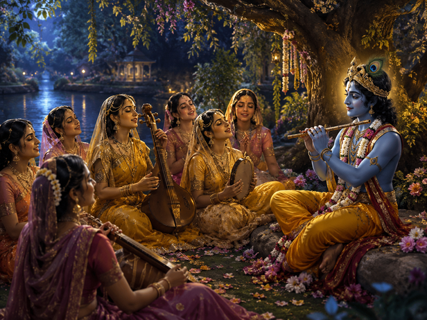 Gopi geet and Krishna