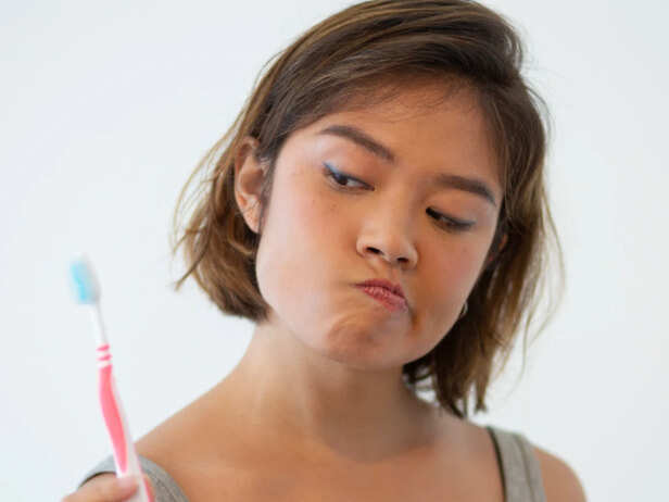 Healthy Tooth Brushing Routine