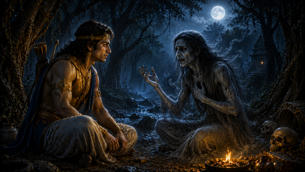 The Restless Spirit Meets the King