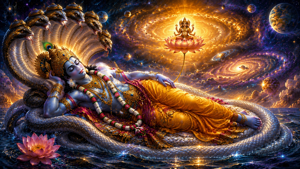 Lord Vishnu Sleeps for 4 Month