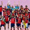 Spain wins the World Cup, Donald Trump steals the spotlight -- then fans watch him vanish from viral photo