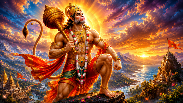 Lord Hanuman Symbol Of Courage