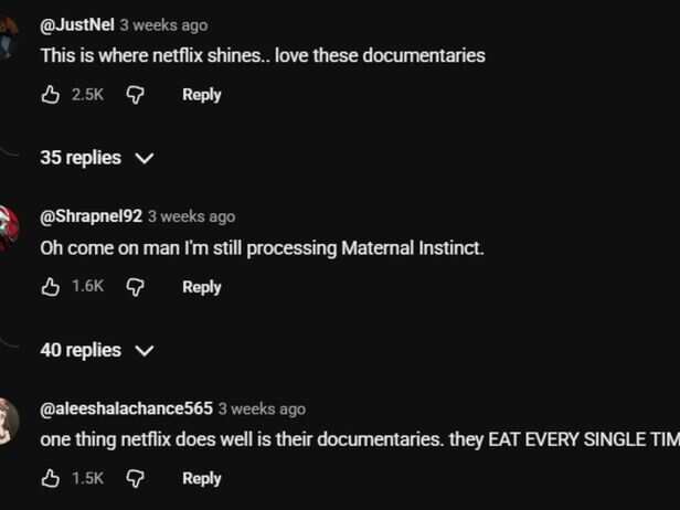 YouTube/@Netflix | People are genuinely excited after watching the trailer