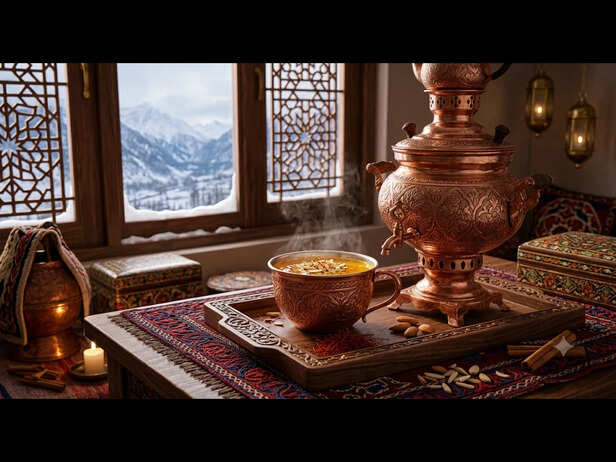 Kashmir's Cup Of Warmth