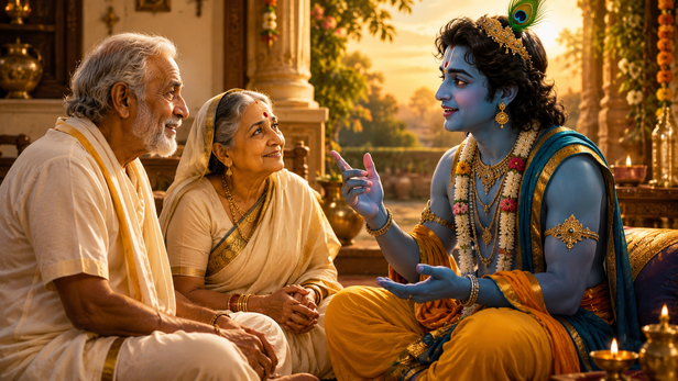 Krishna Reveals the Truth