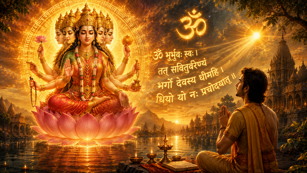 Gayatri Mantra Really a Prayer to Goddess Gayatr