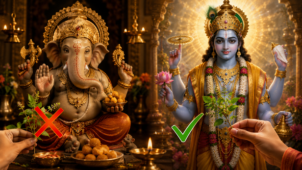 Tulsi Is Never Offered to Lord Ganesha