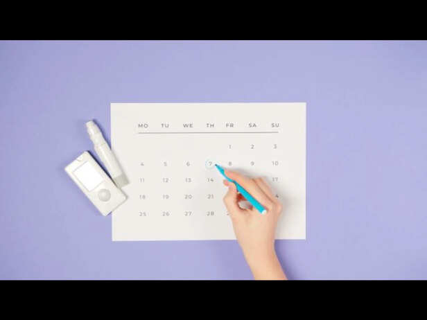 ​ Skin Cycling Routine Calendar​