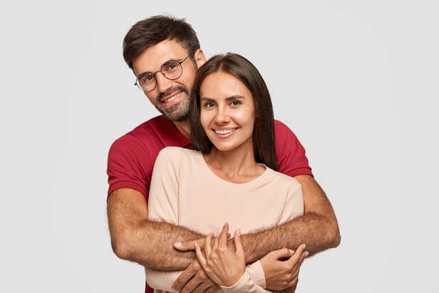 Couple Enjoying Their First Date