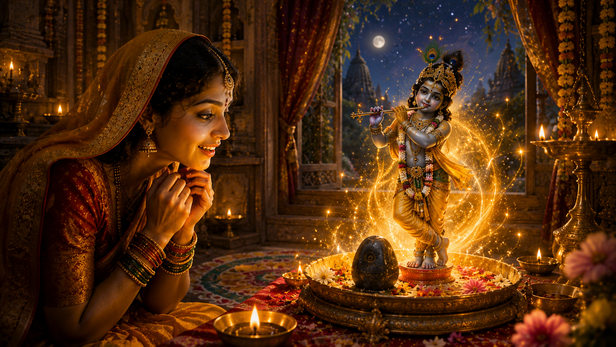 Krishna Idol Was Never Carved by Human Hands
