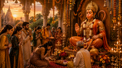 Why Some Devotees Never Touch Hanuman Ji's Feet