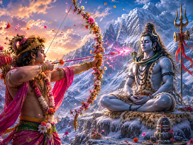 Lord shiva and Kamdev
