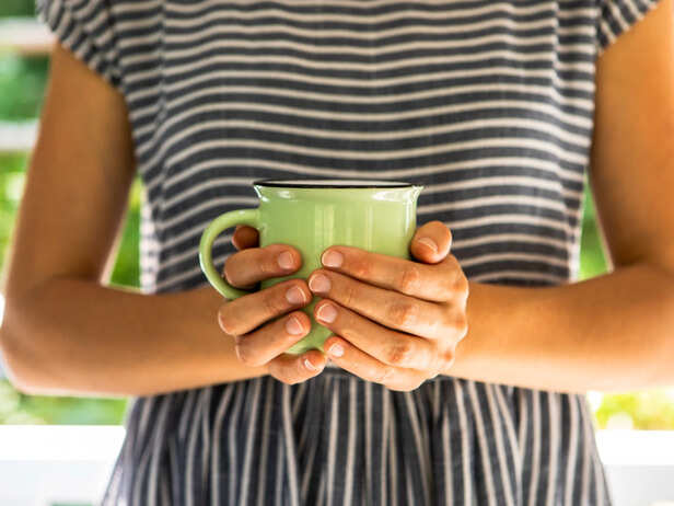 Morning Coffee Replaced With Green Tea