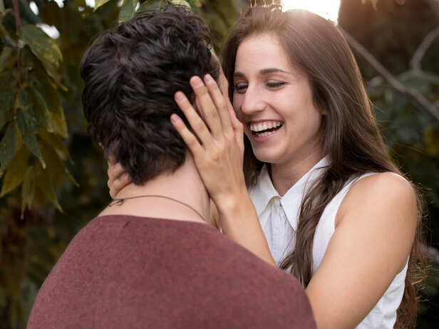 Happy couple