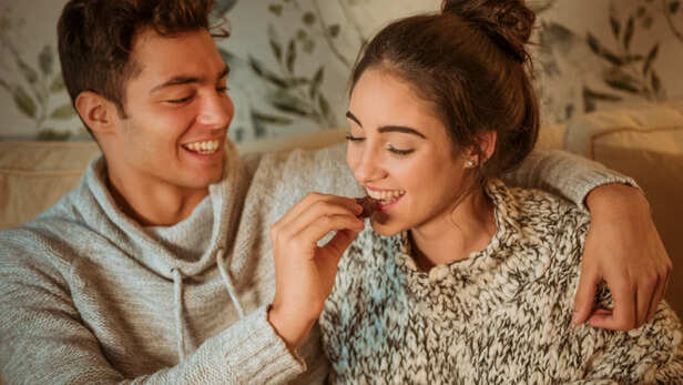 Couple understanding each other