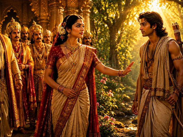 ​ Savitri Choosing Satyavan Despite His Destiny​