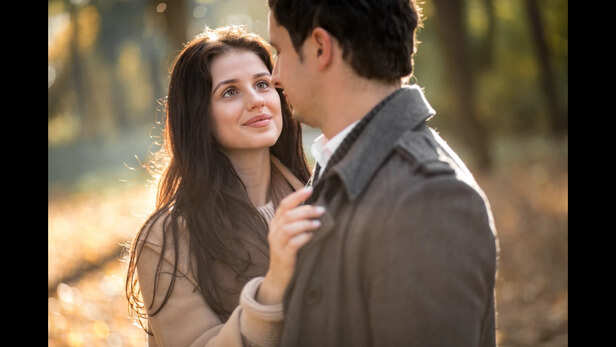 Couple Holding Hands With Confidence