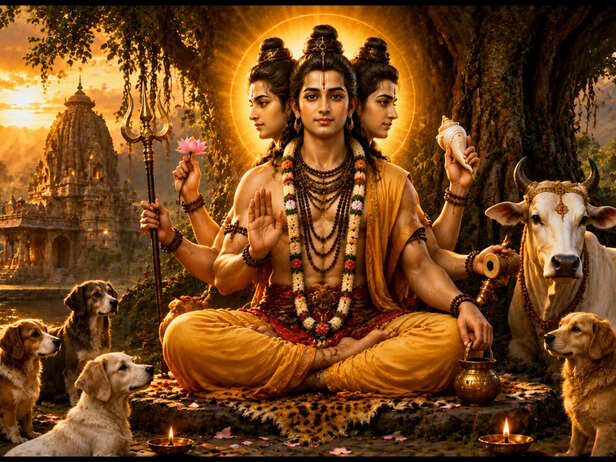 Divine Lord Dattatreya