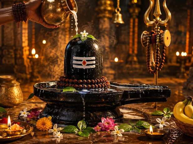 Shivlings Worshipped at Home