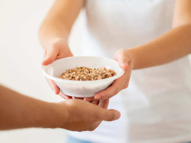 Donating grains