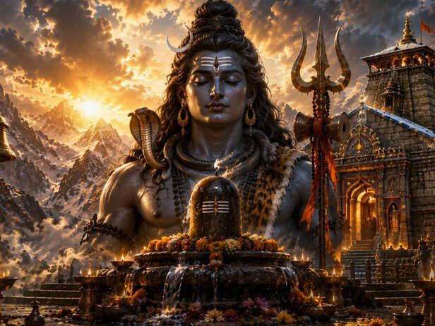 Lord Shiva as Kedareswar