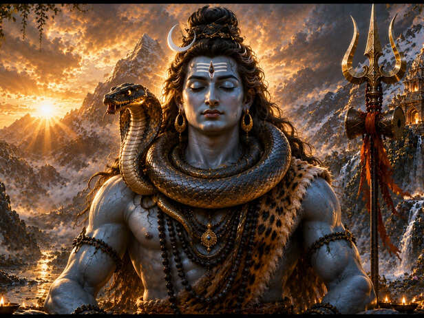 Adishesha as Vishnu’s Divine Serpent