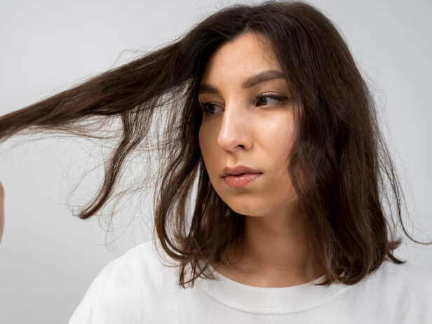 Messy hair