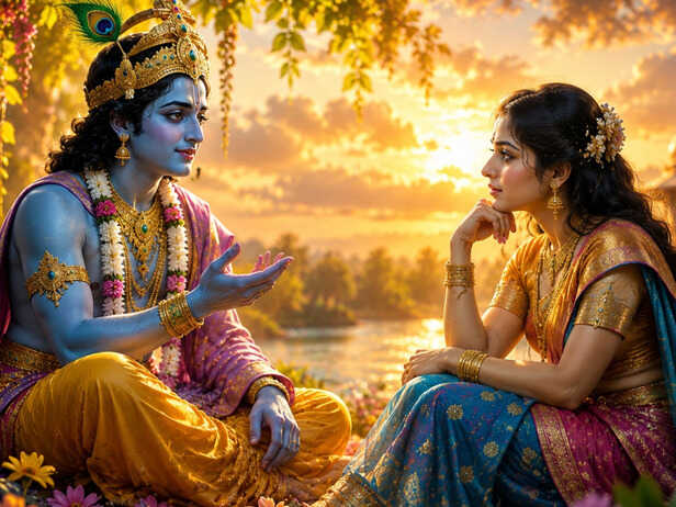 Krishna’s teachings on attachment and the mind.