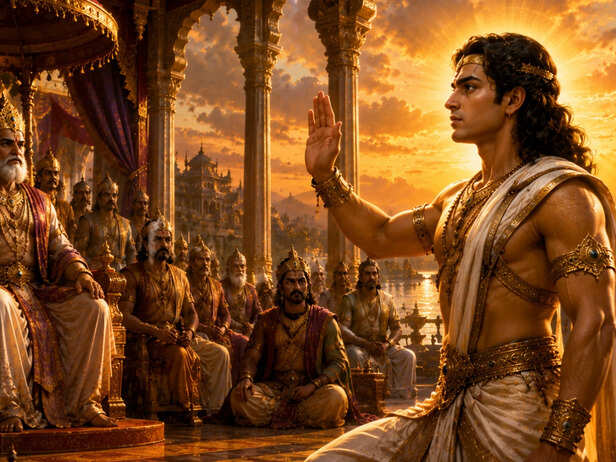 Bhishma Takes His Terrible Vow