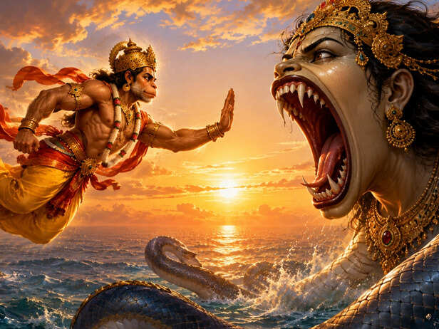Hanuman’s Lesson from Surasa