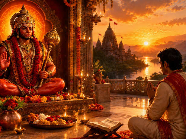 Hanuman Worship for Courage and Self-Control
