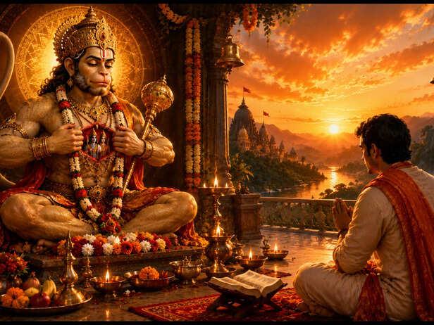 Hanuman Worship for Courage and Self-Control