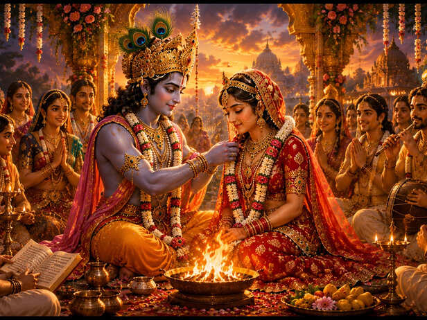 Radha and Krishna Really Marry