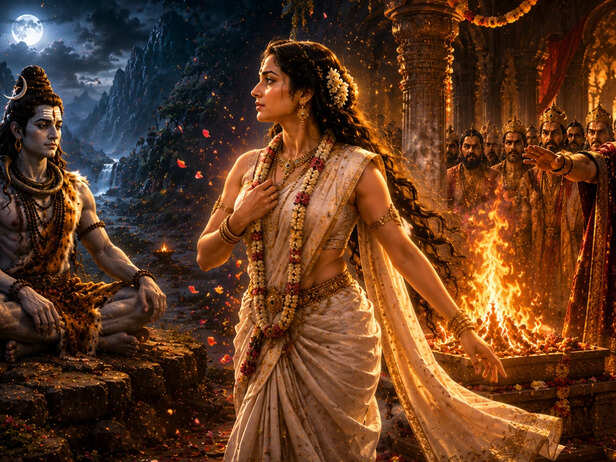 Sati Chooses Lord Shiva