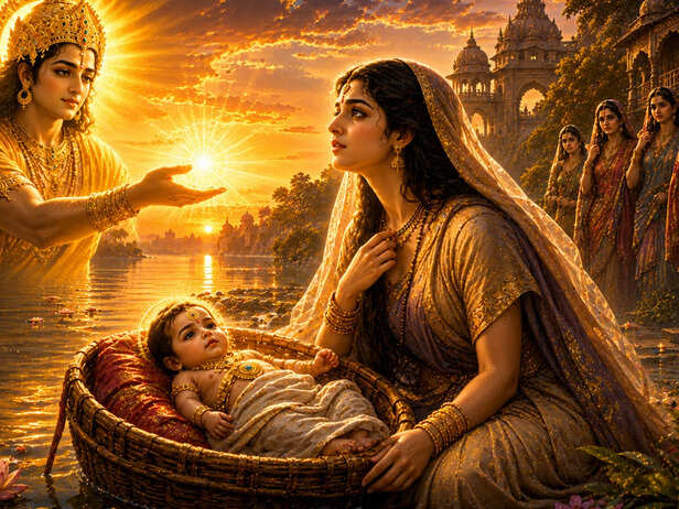 ChatGPT Kunti and the Birth of Karna