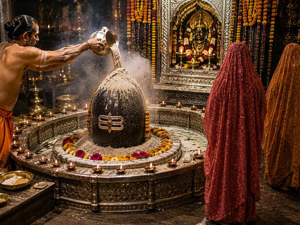 Shiva Lingam Abhishekam