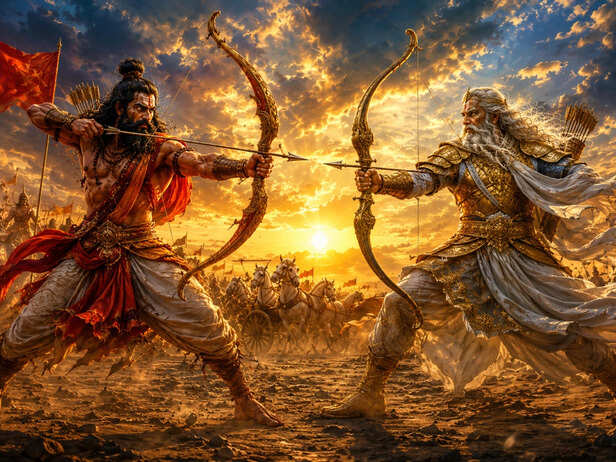 War between Pashuram and Bhishma