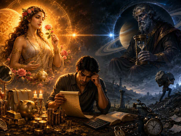 Venus and Saturn Create a Serious Money Lesson