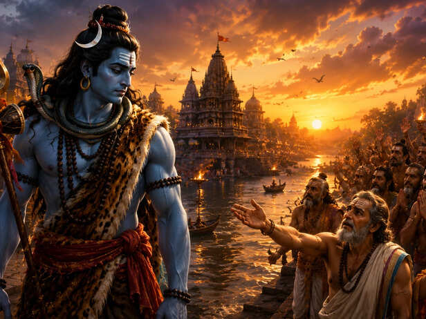 One King Forced Shiva to Leave the Sacred City