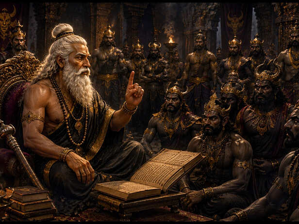 Shukracharya, the Guru of the Asuras