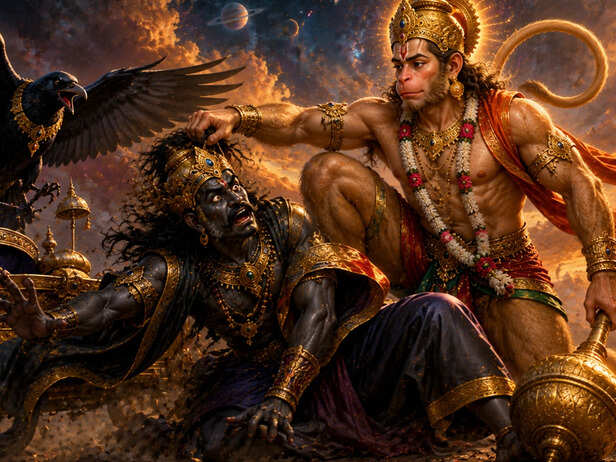 Shani Dev’s Secret Test for Hanuman Ji