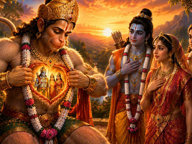 Hanuman Ji reveal Lord Ram