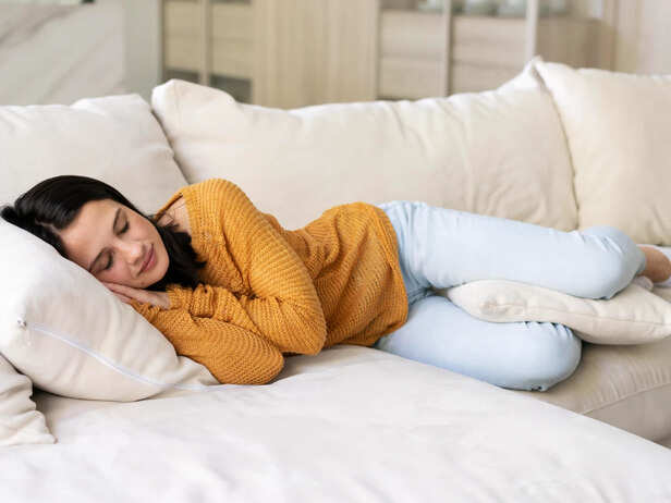 Comfortable Sleeping Positions During Painful Period Days​