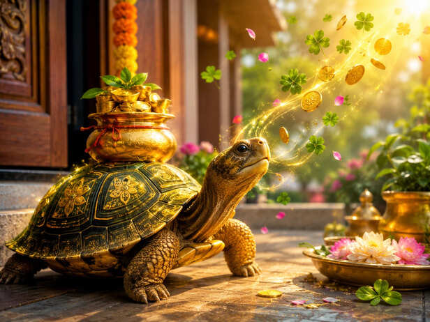 Lucky tortoise