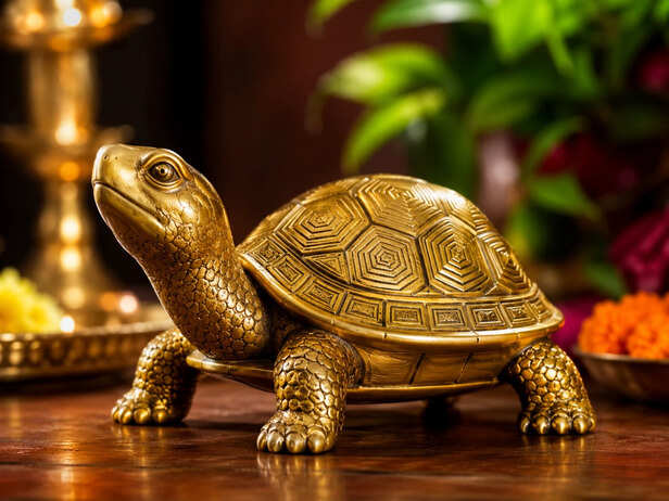 Brass tortoise
