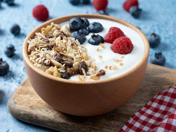 Greek Yogurt With Fresh Berries