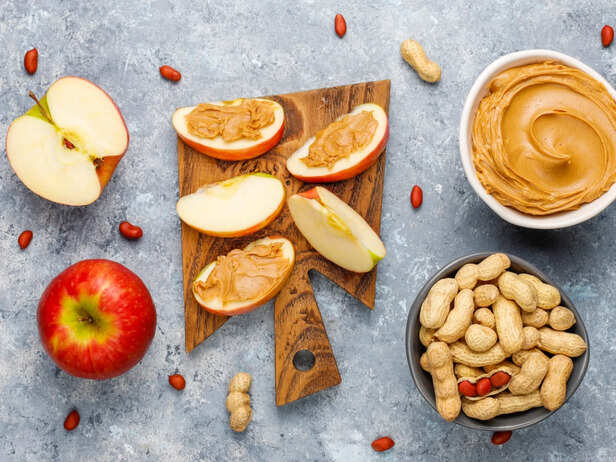 Apple With Peanut Butter